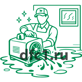 Сушка и уборка после потопа в Кирове